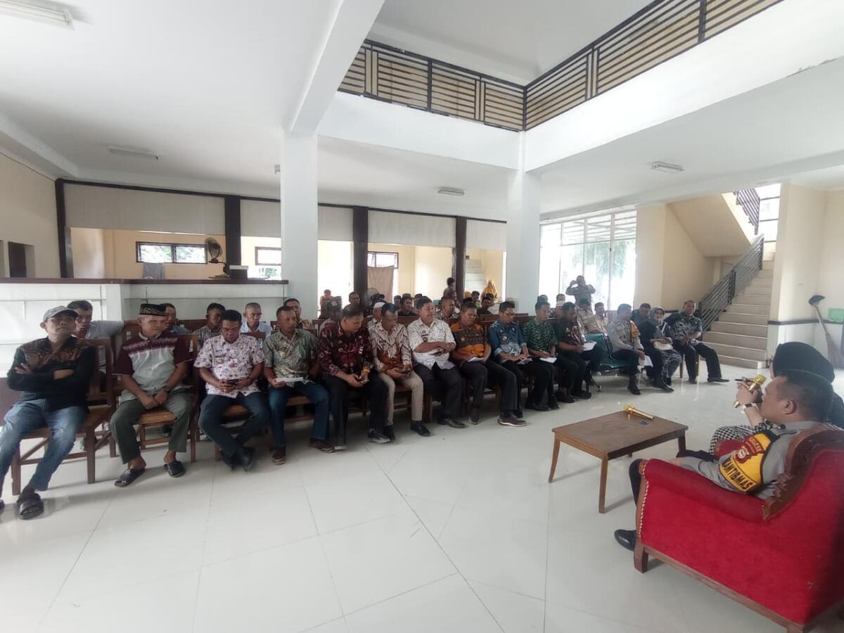 Sigap Ajjaga Kampong untuk Meraih Zero Kriminalitas di Takalar, Diluncurkan Akhir November